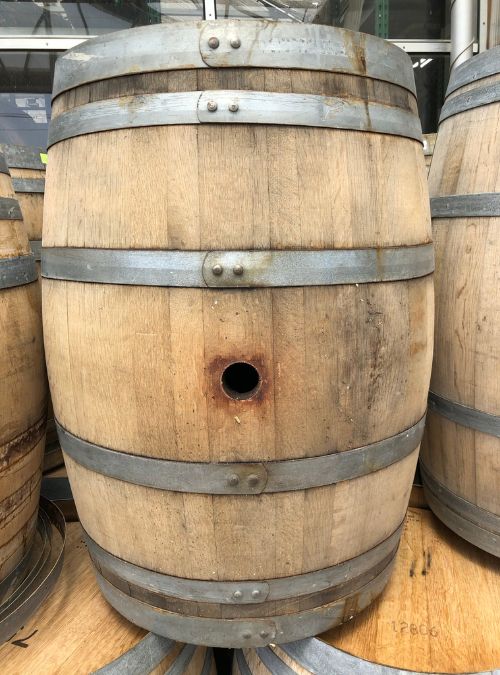 Wine Barrels Close Up