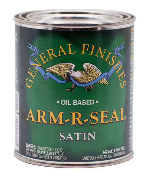 gf product OIL BASED TOPCOAT ARM R SEAL satin PINT CLOSED 1000PX general finishes 2019