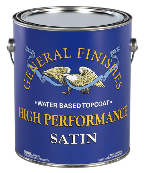 gf product WATER BASED TOPCOAT HIGH PERFORMANCE satin GALLON CLOSED 1000PX general finishes 2018