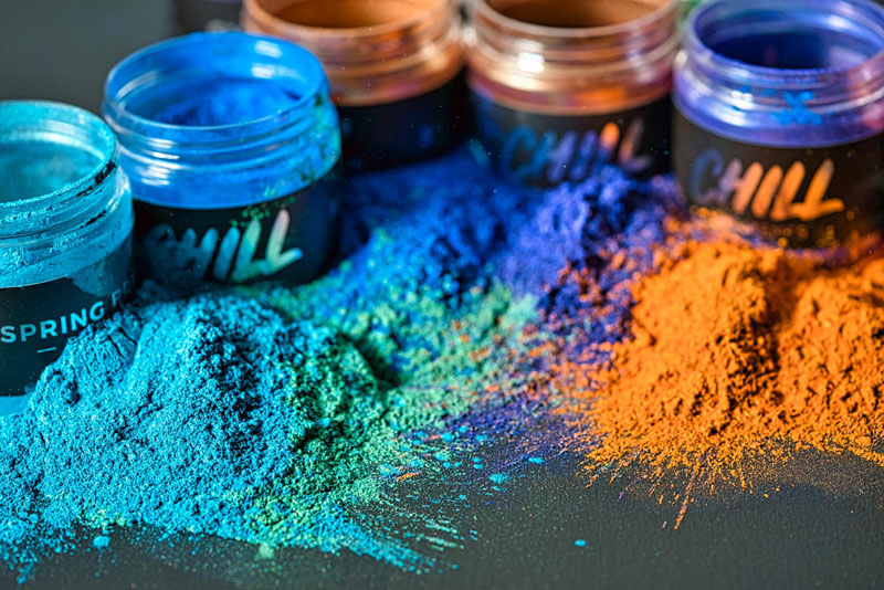2.3 Chill Pigments. Polymeres