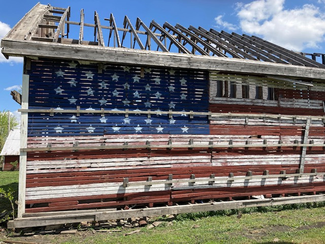 Memorial Day Barn Flag Memorial Day Barn Flag
