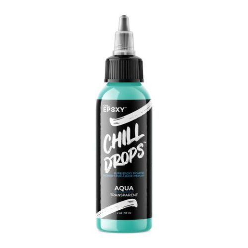 Chill Drops Aqua Transparent 20z