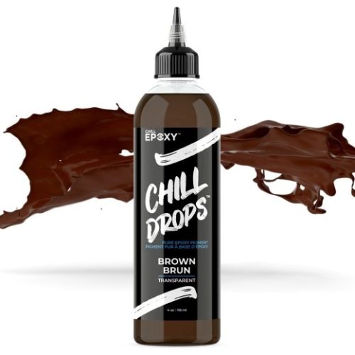 Chill Drops Brown Transparent 2oz