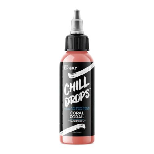 Chill Drops Coral Transparent 2oz