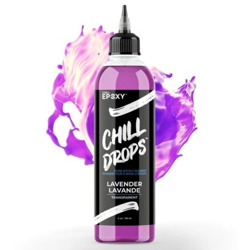 Chill Drops Lavender Transparent 2oz