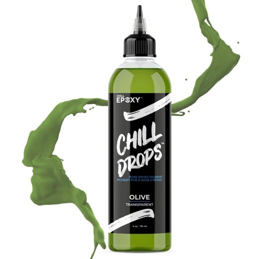 Chill Drops Olive Transparent 2oz
