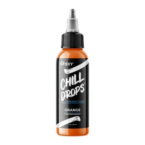 Chill Drops Orange Transparent 2oz