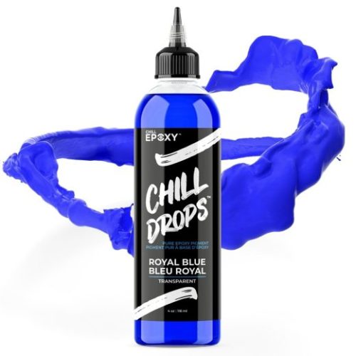 Chill Drops Royal Blue Transparent 2oz