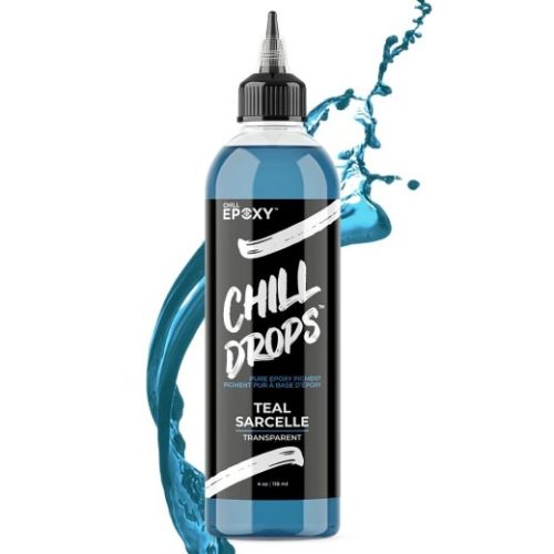 Chill Drops Teal Transparent 2oz