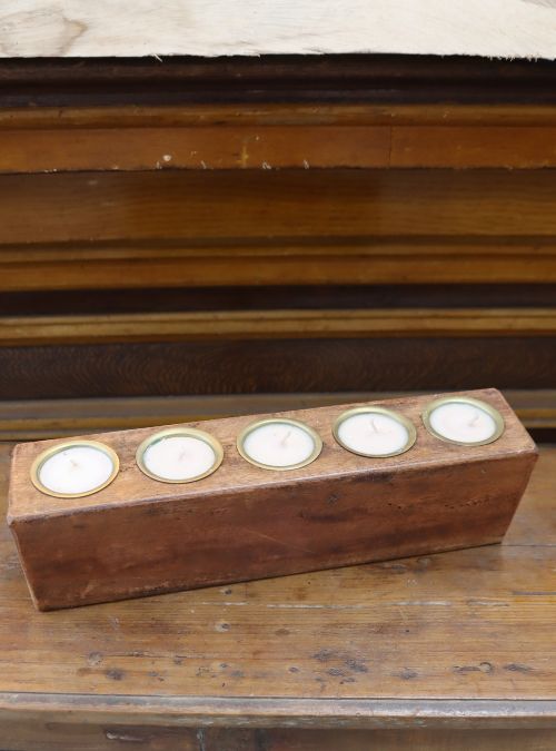 Sugar Mold 5 Hole Brown
